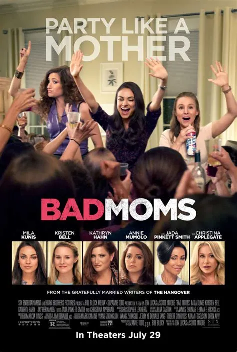 Can a 15 year old watch bad moms?