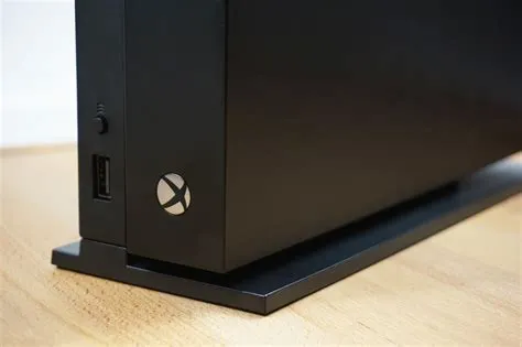 Should xbox be upright?