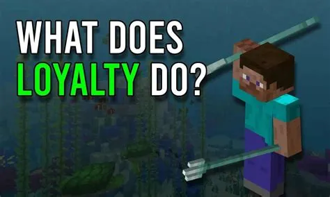 What is loyalty in minecraft?