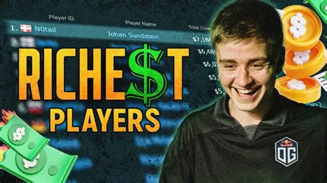 Who is the richest dota player?