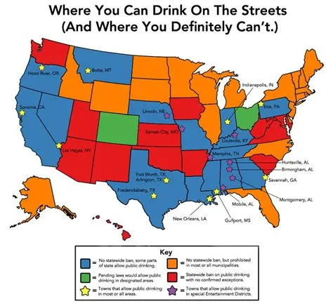 Is drinking in public illegal in texas?