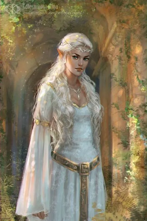 Is galadriel a half-elf?