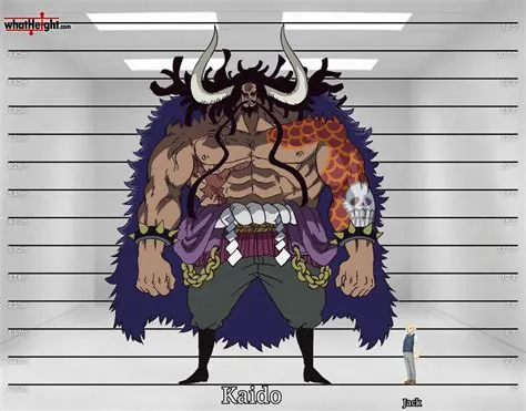 How tall is kaido?