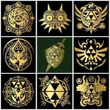 What is the zelda symbol called?