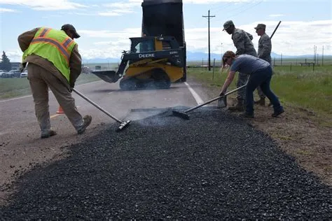 What is hot asphalt?