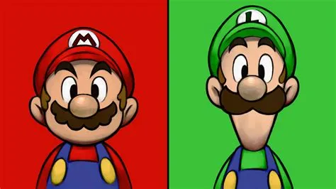 Why is mario red and luigi green?