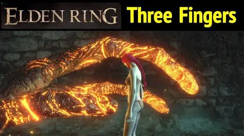 Is there 3 fingers in elden ring?