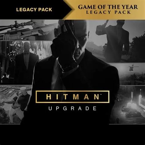 How do i upgrade my hitman 1 to goty?