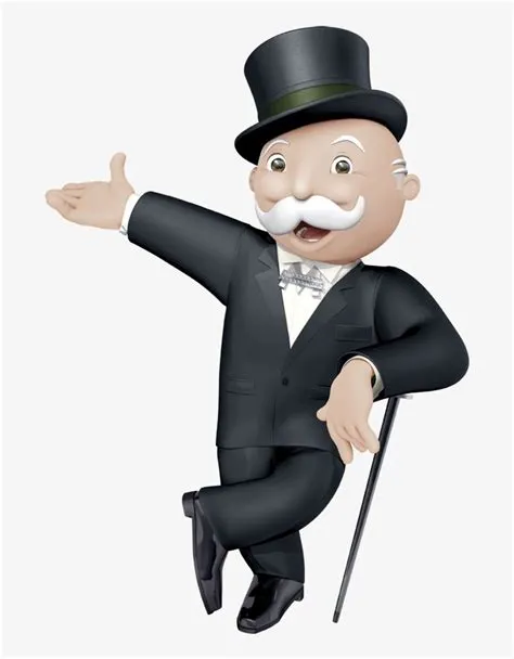 Who is known as the monopoly man?