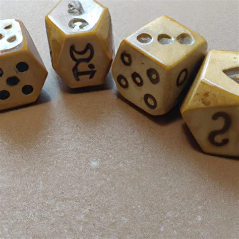 Who invented the dice?