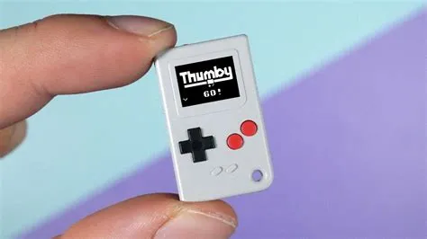 What is worlds smallest gaming console?