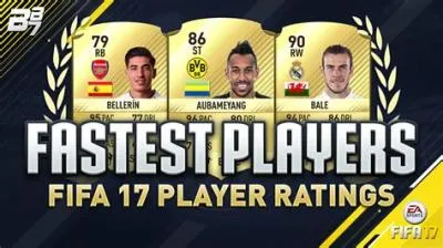 Who is the fastest player on fifa 17?