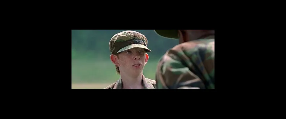 Who is the red headed kid in major payne?