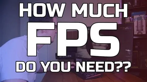 How much fps is too much?