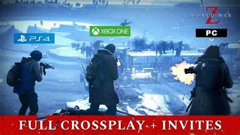 Is world war z cross-platform pc ps4?