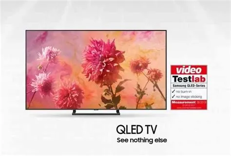 Does samsung qled have burn in?