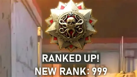 What is max rank in cod vanguard?