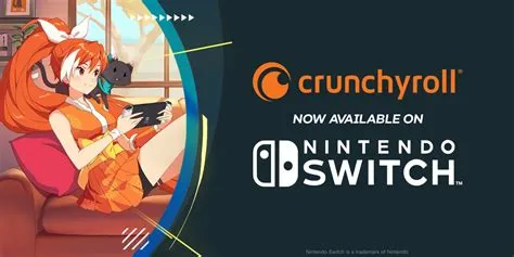 Is crunchyroll switch free?