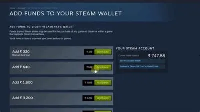 Is there a 5 dollar steam limit?