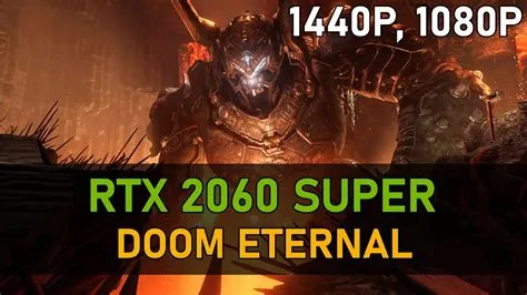 How much fps does rtx 2060 get on doom eternal?