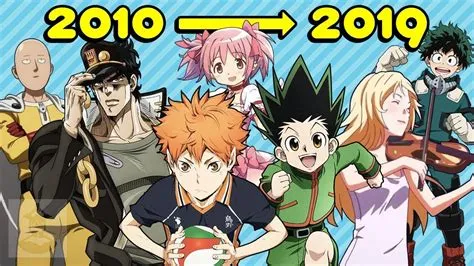 What are the 2010s big three anime?