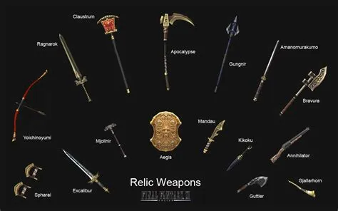 Are relic weapons the strongest?