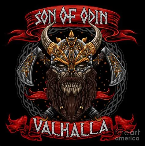 Who is odins son valhalla?