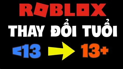 Does your roblox account turn 13+ when you turn 13?