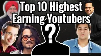 Who is indias highest paid youtuber?