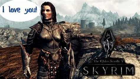 Can your wife and kids leave you in skyrim?