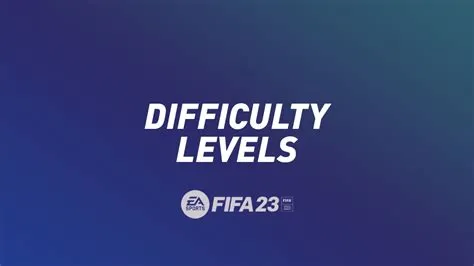 What difficulty is fifa?