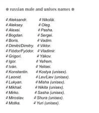 Can russian have middle name?