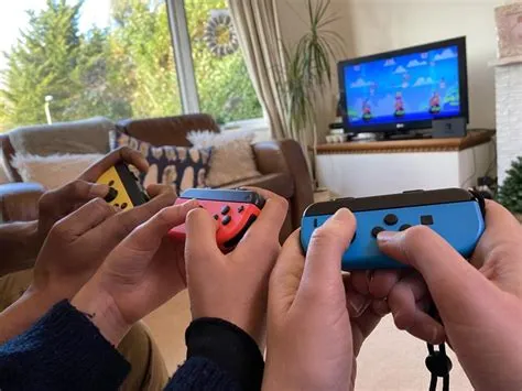 Why cant my family play my switch games?