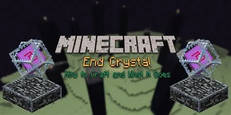 Do end crystals make fire?