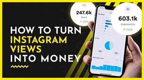 How does instagram pay you?