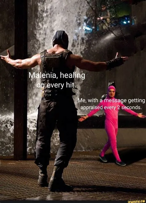 Does malenia heal when she hits you?