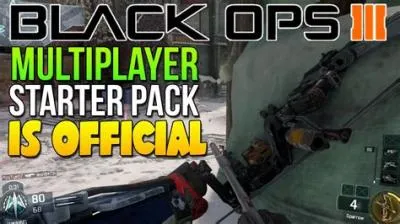 What does bo3 multiplayer starter pack include?