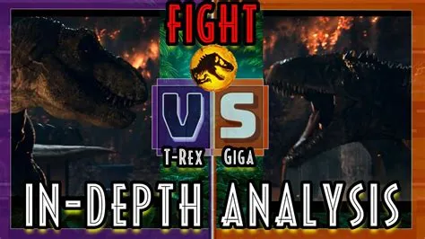 Can giga defeat t-rex?