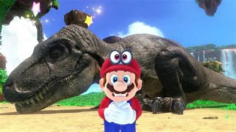 Where is the t rex in mario odyssey?