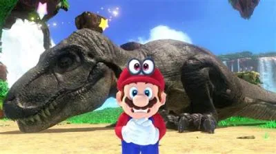 Where is the t rex in mario odyssey?