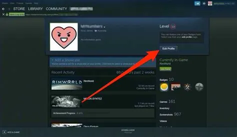 Can you hide your steam activity from friends?