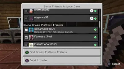 Why cant i join my friend on minecraft crossplay?