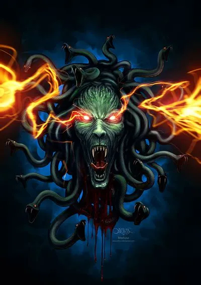 Was medusa born evil?