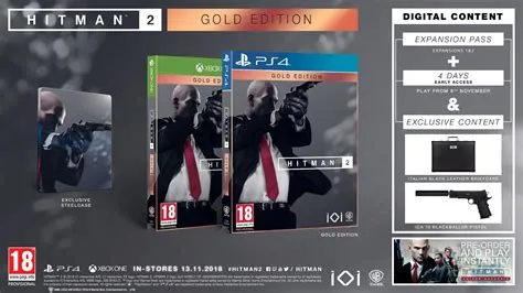 Does hitman 2 gold edition include the expansion pass?