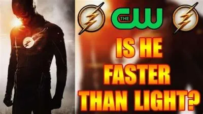 Can flash run faster than light?