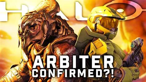 What happens to the arbiter in halo infinite?