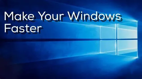 Is windows 7 faster?