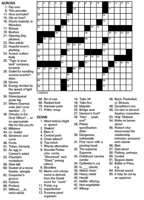 What is someone who loves doing crossword puzzles known as?