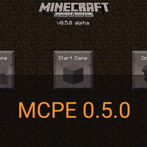 When did minecraft 0.5 come out?