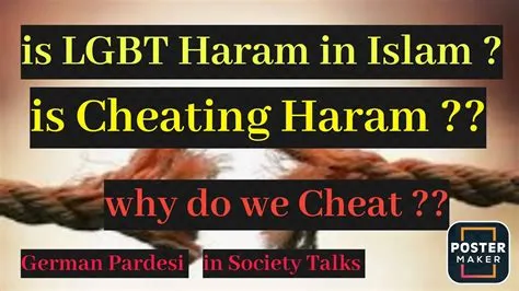 Is cheating in islam haram?